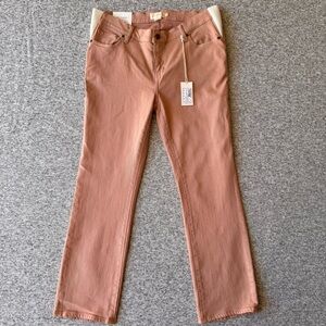 🆕 Hatch Maternity Pink Straight Leg Jeans
